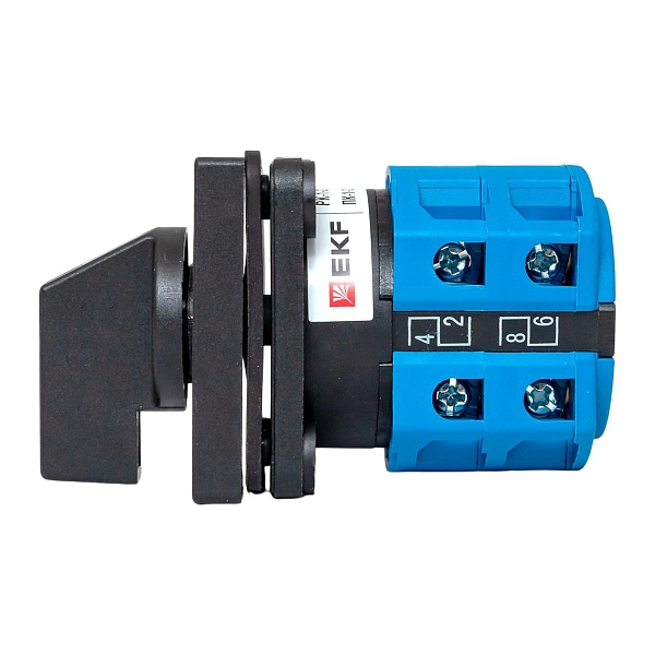 Переключатель кулачковый ПК-1-22 25А 2P «1-0-2» IP65 EKF