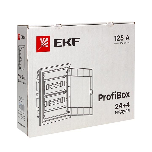 Щит слаботочный встраиваемый "ProfiBox" 513x403x105 IP41 EKF 
