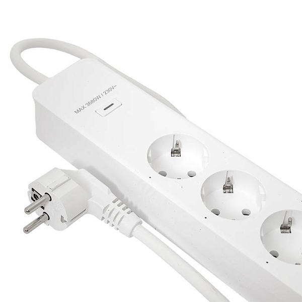 Умный удлинитель c USB Wi-Fi PRO EKF Connect