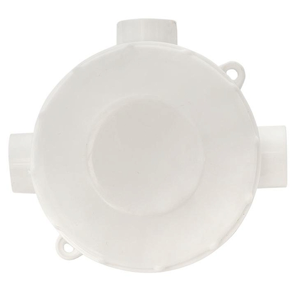 Коробка распределительная КМР-040-040 трехрожковая белая (70x35) EKF PROxima