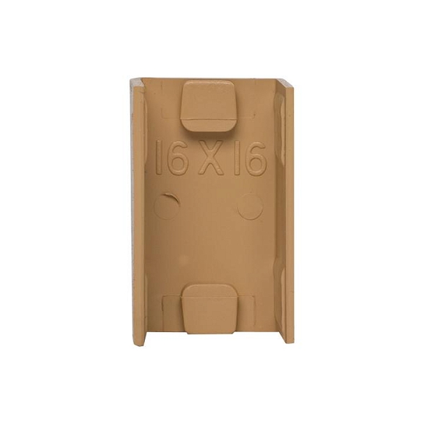 Соединитель (16x16) (4 шт) светлое дерево EKF-Plast 