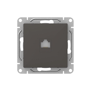 Механизм розетки RJ45 (cat6), мокко Эпика EKF