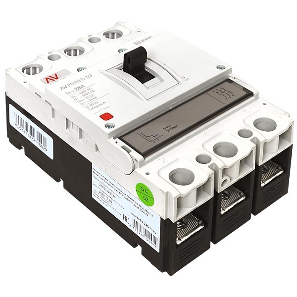 Выключатель автоматический в литом корпусе AV-POWER-2/3 225А 35кА TR EKF