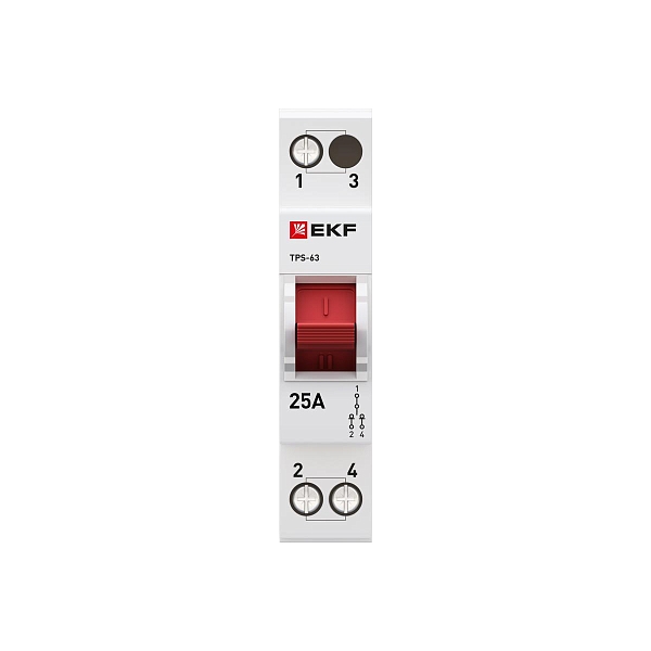 Трехпозиционный переключатель ТПС-63 1P 25А PROXIMA EKF