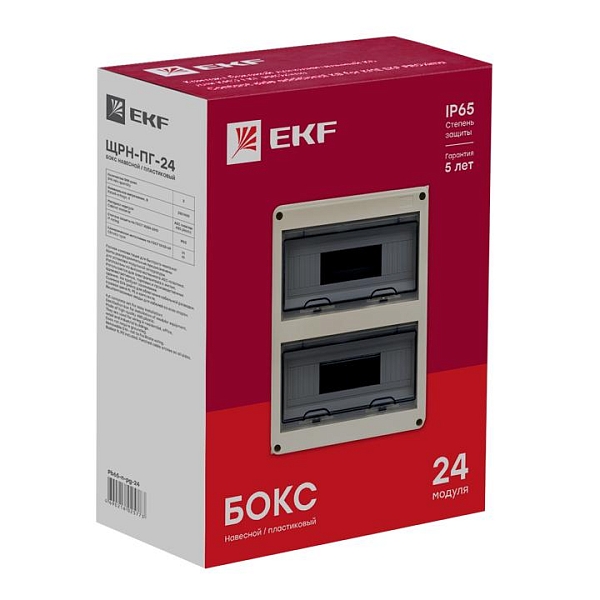 ЩРН-ПГ-24 (354x272x109) IP65 PROXIMA EKF