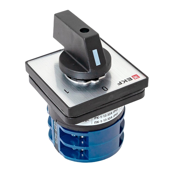 Переключатель кулачковый ПК-1-13 32А 3P «0-1» IP65 EKF