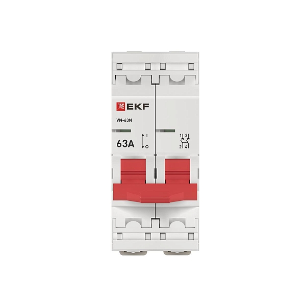 Выключатель нагрузки ВН-63N 2P 63А PROXIMA EKF 