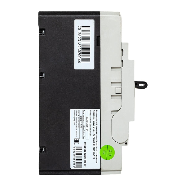 Выключатель автоматический в литом корпусе AV-POWER-2/3 125А 80кА TR EKF