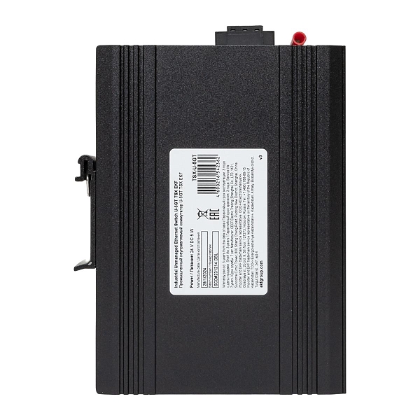 Промышленный неуправляемый коммутатор U-5GT, 5 портов 10/100/1000Base-T(X) RJ45, монтаж на динрейку TSX EKF