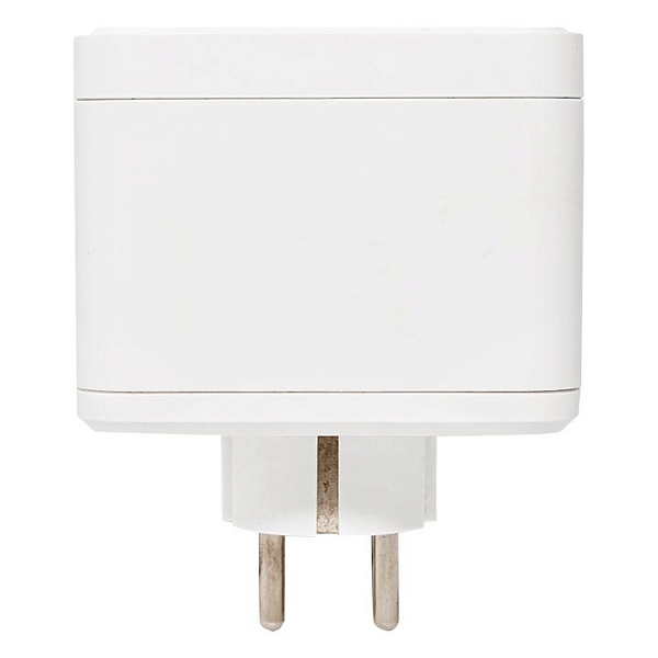 Тройник "Куб" 2 гнезда 2USB 2,4А+Type C + Ночник