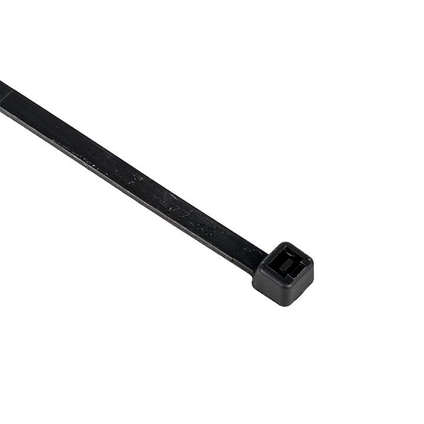 Хомут нейлоновый черный (4,8x250) (100шт.) EKF Basic