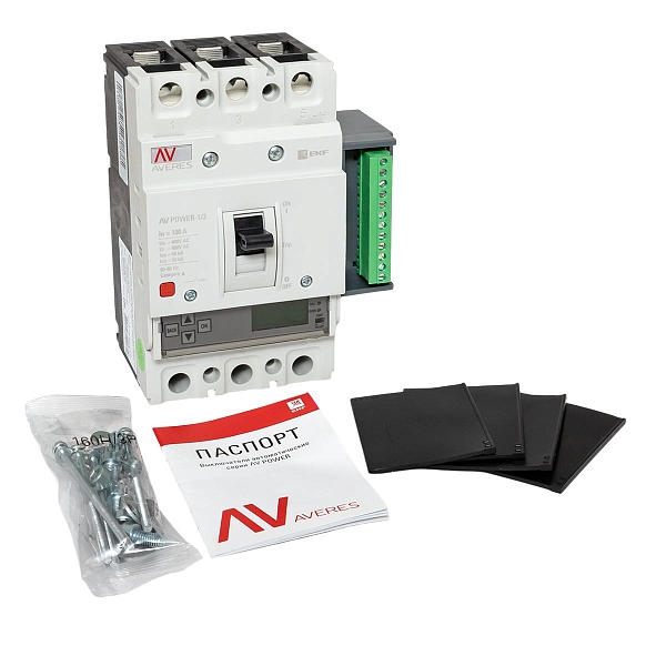 Выключатель автоматический в литом корпусе AV-POWER-1/3 100А 50кА ETU6.2 EKF
