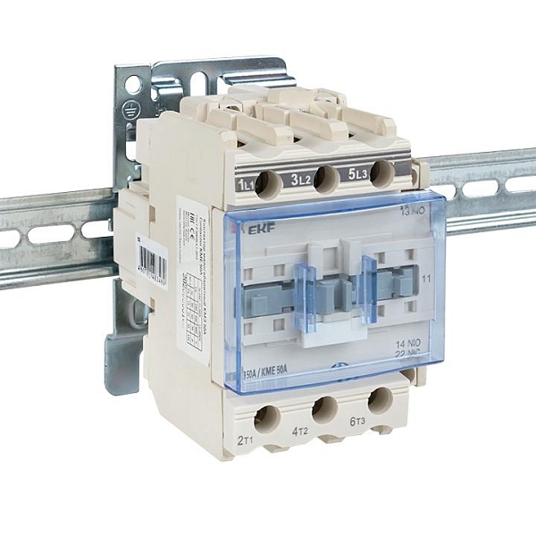 Контактор КМЭ-3 50А 1NO+1NC 24В AC EKF