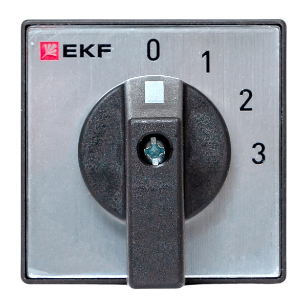 Переключатель кулачковый ПК-1-101 25А 1P «0-1-2-3» IP65 EKF
