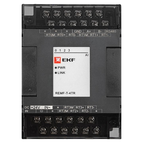 Модуль ввода термосопротивлений REMF 4 PRO-Logic EKF (без поверки)