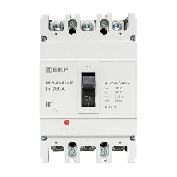 Выключатель нагрузки ВН-99 250/250А 3P EKF PROxima
