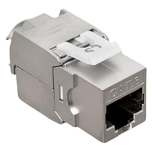 Модуль Keystone TERACOM CS Cat.6 экранированный STP 110 IDC 180 градусов самозажимной (Toolless)