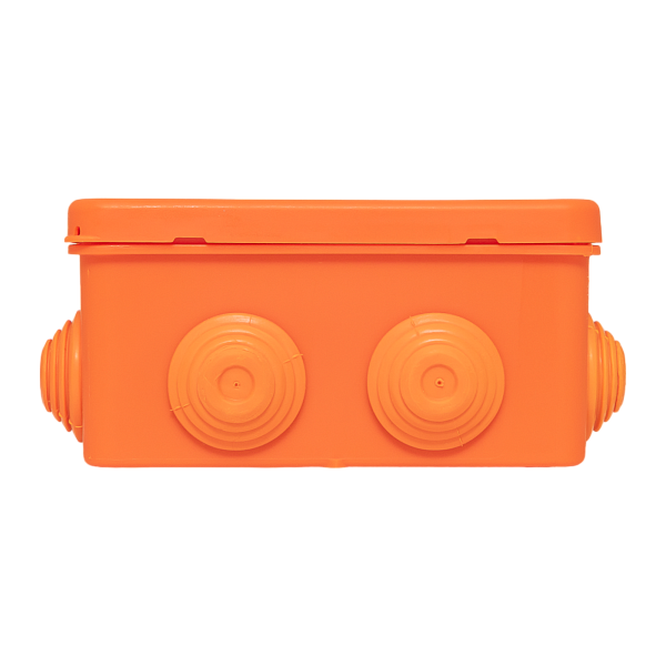 Коробка огнестойкая E45 100x100x50мм с клеммниками 4 полюса 0,5-6мм2 IP55 HF EKF