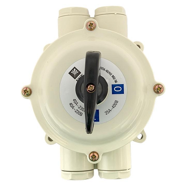 Пакетный переключатель ПП 4-40/Н2 М2 пл. IP56 EKF PROxima