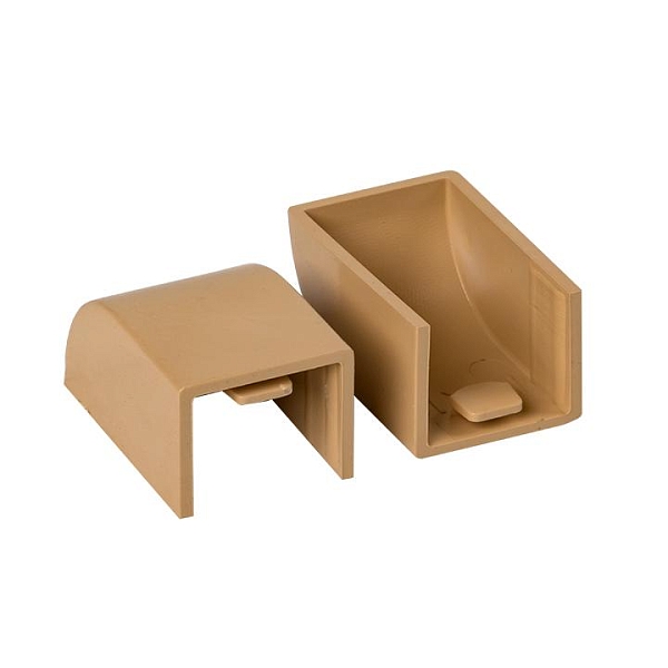 Заглушка (25x16) (4 шт) светлое дерево EKF-Plast 