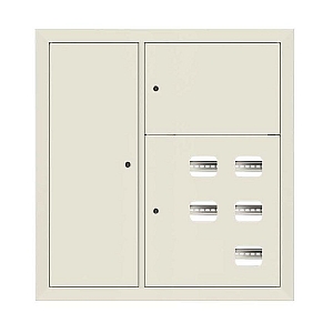 Щит этажный 5 кв. слаботочка слева RAL9002 (1000x950x150) EKF PROxima