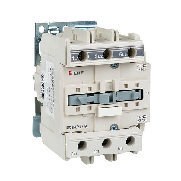 Контактор КМЭ-3 95А 1NO+1NC 230В AC EKF