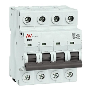 Выключатель нагрузки AVN 4P 100A AVERES EKF 