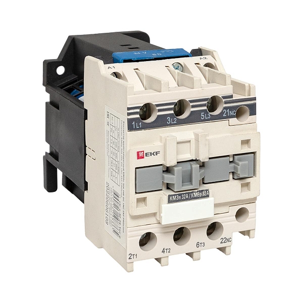 Контактор КМЭп-4 32А 1NC 24В DC EKF