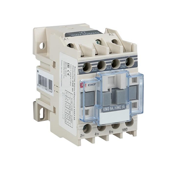 Контактор КМЭ-1 9А 1NO 110В AC EKF