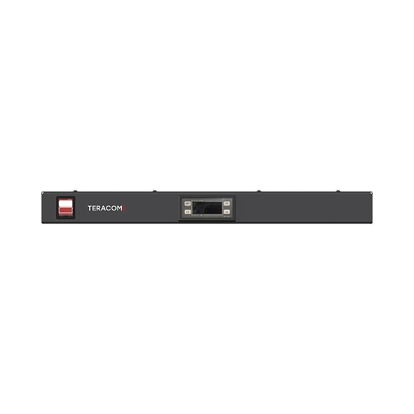 Блок охлаждения TERACOM PRO 1U 2 вентилятора с выключателем и электронным термостатом чёрный