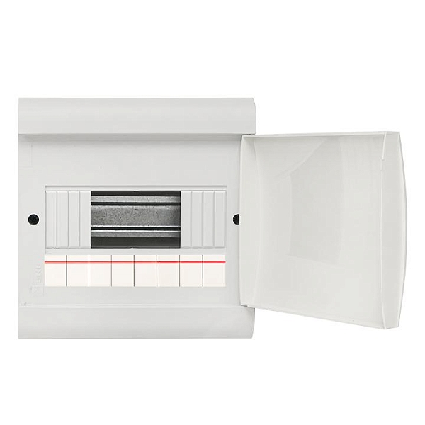 Щит распределительный ЩРН-П-8 "SlimBox" белая дверца IP41 EKF 