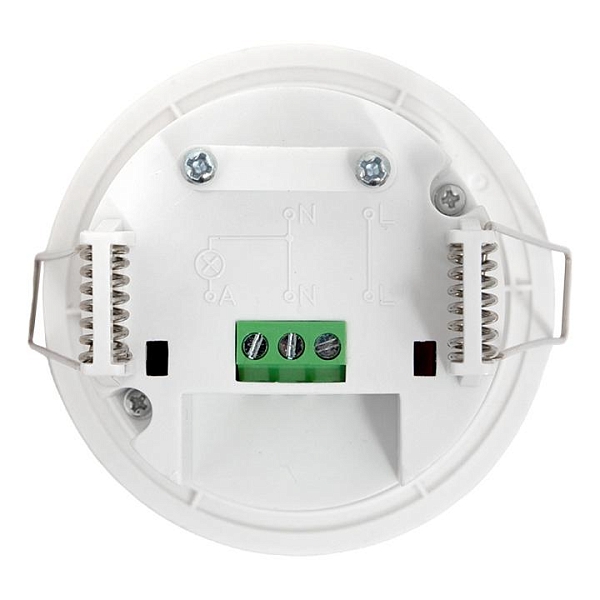 Микроволновый датчик движения бел. 1200Вт 360гр. до 20м IP20 MW-701 EKF PROxima