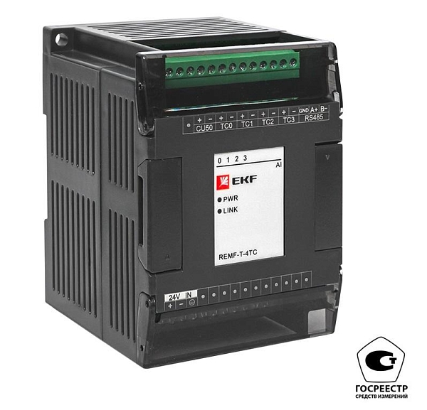 Модуль ввода термопар REMF 4 PRO-Logic EKF (с поверкой)