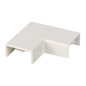 Поворот 90 гр. (20x10) (4 шт) белый EKF-Plast 
