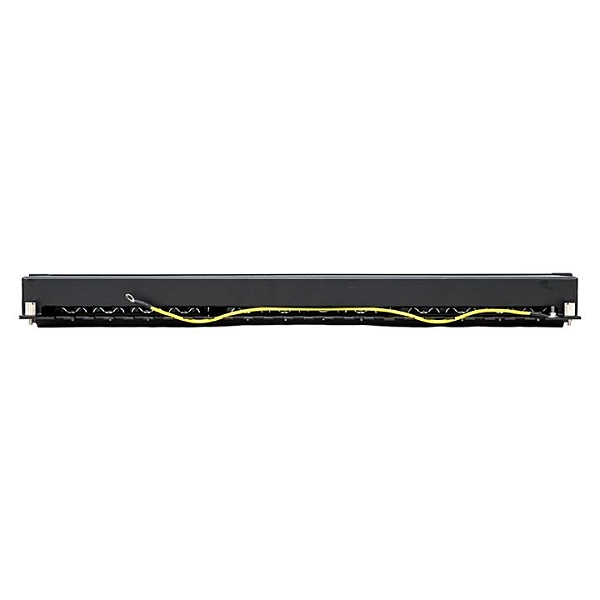 Патч-панель TERACOM CS 19'' Cat.6 1U полный экран STP 24 порта RJ-45 Dual IDC с органайзером