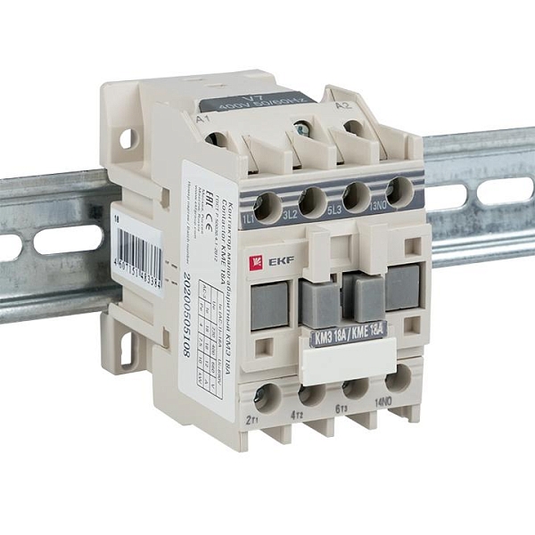 Контактор КМЭ-1 18А 1NO 24В AC EKF