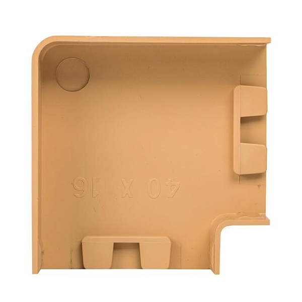 Поворот 90 гр. (40x16) (4 шт) светлое дерево EKF-Plast 