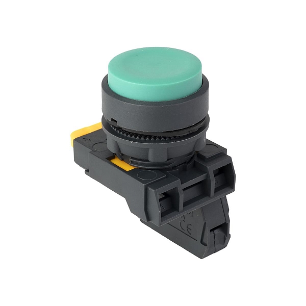 Кнопка выпирающая SB-25 без фиксации 1NO зеленая IP65 EKF