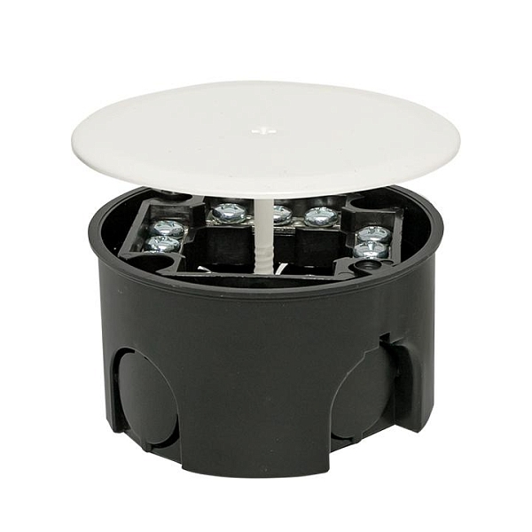 Коробка распределительная КМТ-010-019 с клеммником и крышкой (74x42) EKF