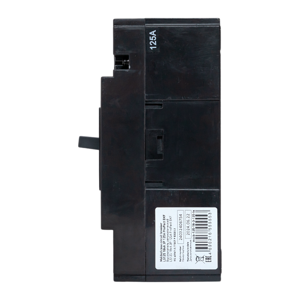 Выключатель автоматический в литом корпусе ProPact LS125 125А 3P 18кА EKF