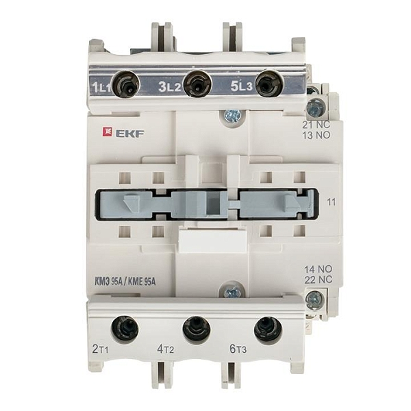 Контактор КМЭ-3 95А 1NO+1NC 230В AC EKF
