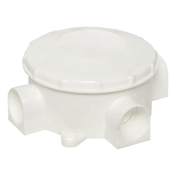 Коробка распределительная КМР-040-040 трехрожковая белая (70x35) EKF PROxima