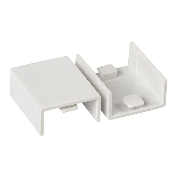 Соединитель (20x10) (4 шт) белый EKF-Plast 