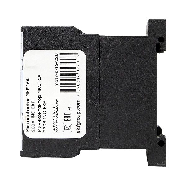 Контактор МКЭ-1 16А 1NO 230В AC EKF