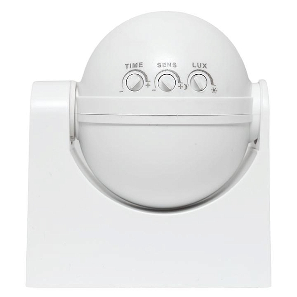 Микроволновый датчик движения бел. 1200Вт 180гр. до 15м IP44 MW-702 EKF PROxima