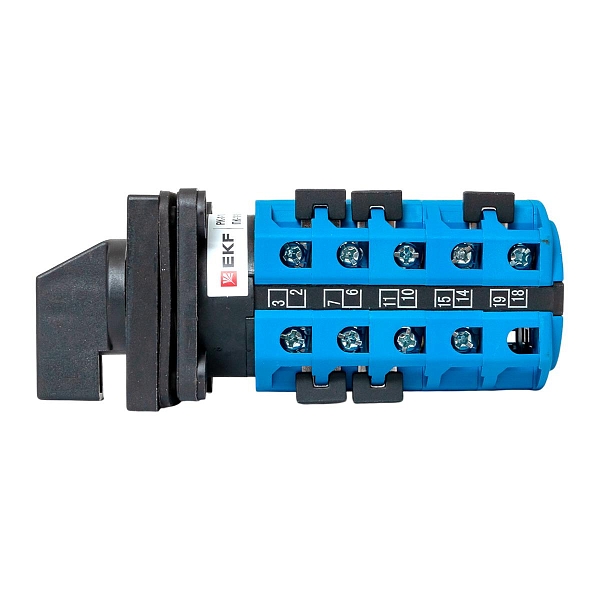 Переключатель кулачковый ПК-1-103 25А 3P «0-1-2-3» IP65 EKF