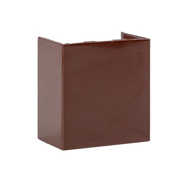 Соединитель (40x25) (4 шт) темное дерево EKF-Plast 