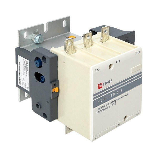 Контактор КТЭ-1 115А 1NO 400В AC EKF