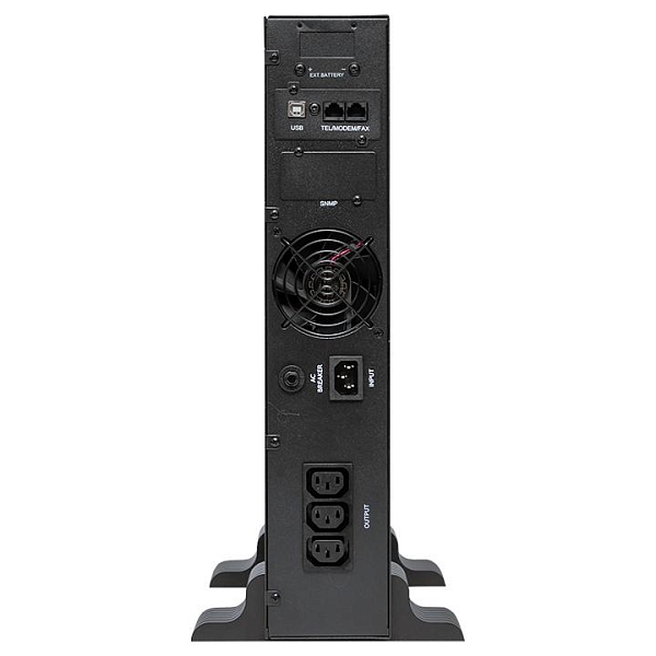 Источник Бесперебойного Питания Линейно-интерактивный E-Power PSW 600 1000 ВА/ 800 Вт , для монтажа в стойку, c АКБ 2x12В_7 Ач,USB,RJ45,3хСE13