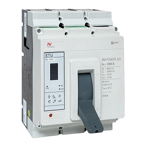 Выключатель автоматический в литом корпусе AV-POWER-5/3 1000А 70кА ETU6.0 EKF